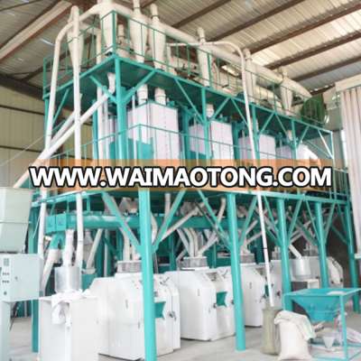 Highly Popular 50t/24h corn flour milling machine