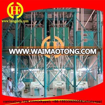 High quality 80T Wheat Milling Machine Wheat Flour Production Plant