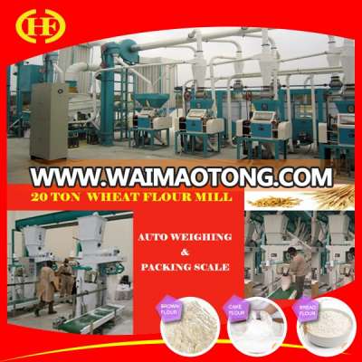 wheat grinder machine with the capacity is 20t/24h