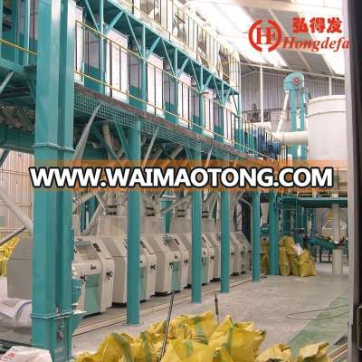 Brazil 50T wheat flour milling machine for good quality