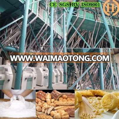 120t per 24h Automatic wheat flour milling plant