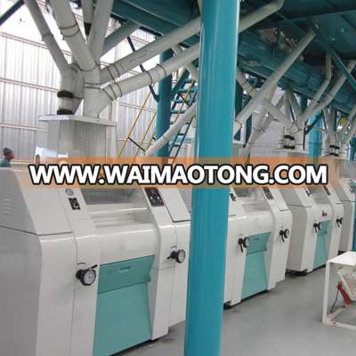 Process 100T per day wheat maize corn flour maker flour making machine