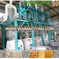 100T/24h easy operate maize grain roller mills milling grinder mill